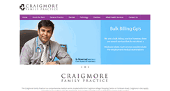 Desktop Screenshot of craigmorefamilypractice.com.au